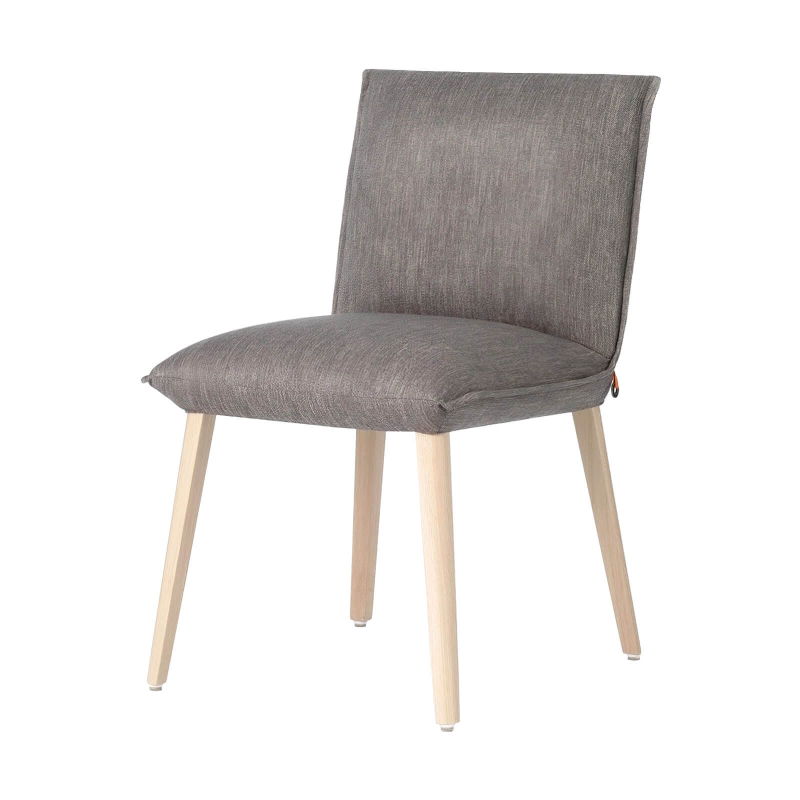 Soft Mobitec® - Chaise en tissu et bois cocooning