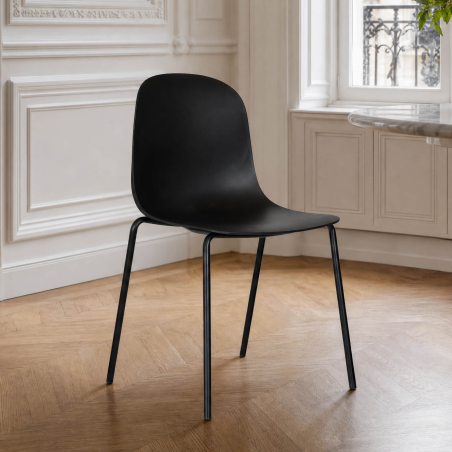 Lily - Chaise coque moderne...