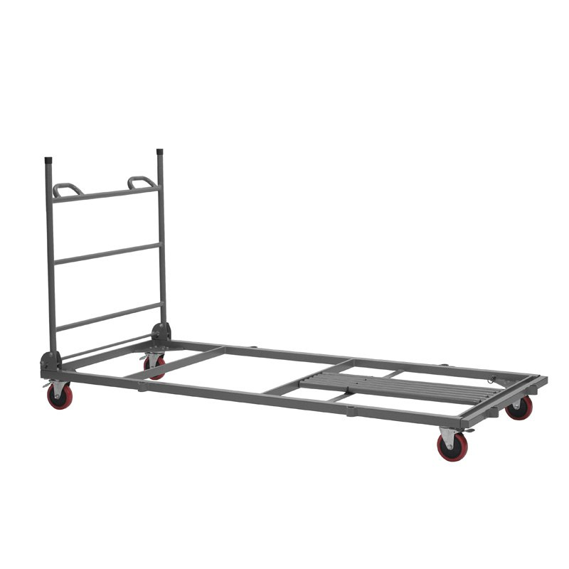 Chariot de stockage et de transport pour table pliante
