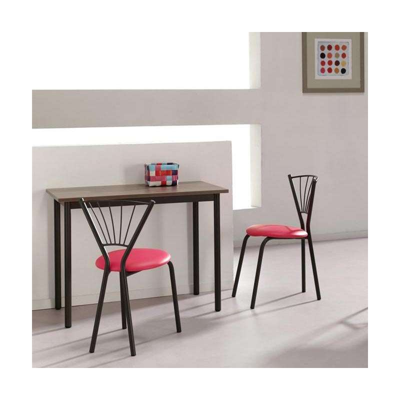 Chaise de cuisine contemporaine en synthétique et métal  Sandra  4