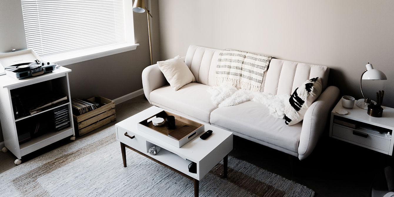 Meubles pour logement étudiant confortable