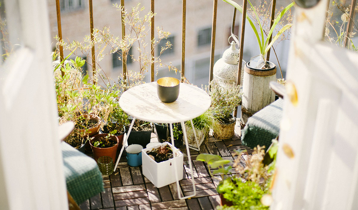 Petit balcon : comment l'aménager ? 