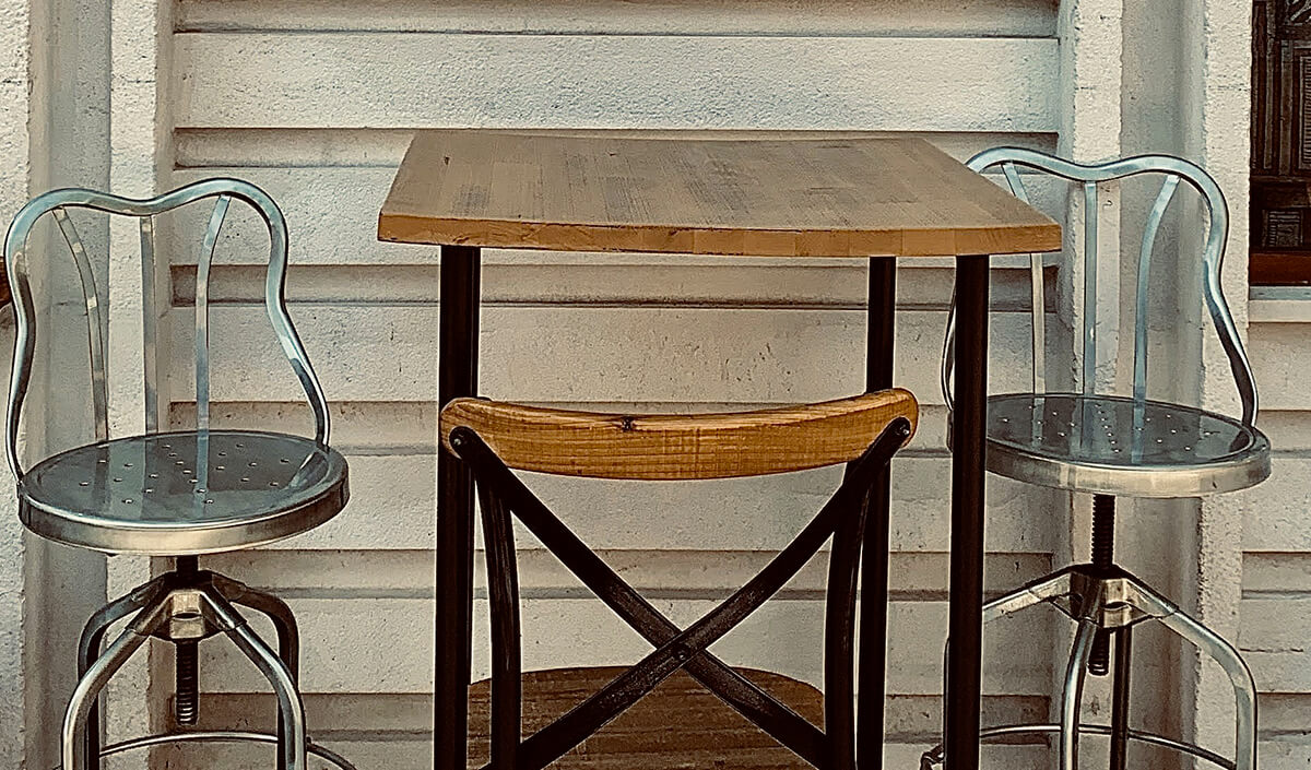 meubles de jardin en métal : nouvelle tendance