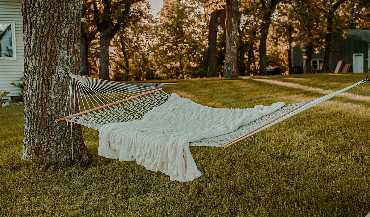 Hamac confortable pour un jardin relax 