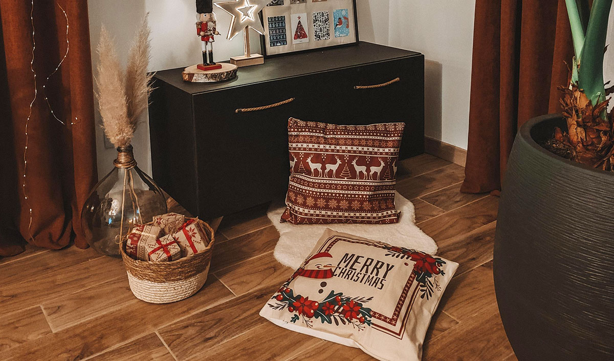 Accessoire déco de noël : coussins de noël