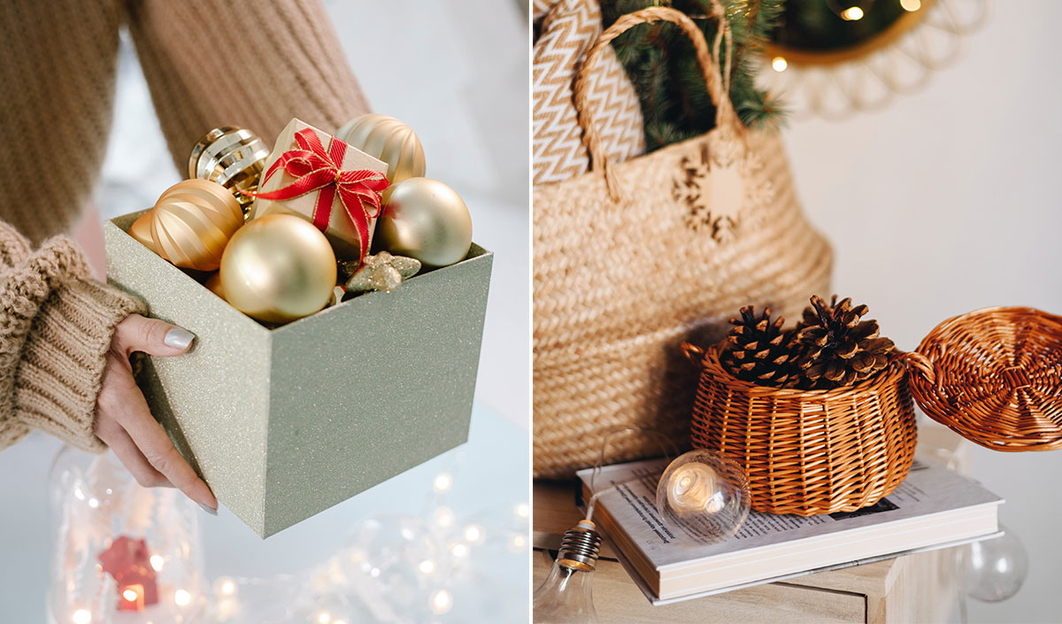 Décoration de Noël pour petit espace 