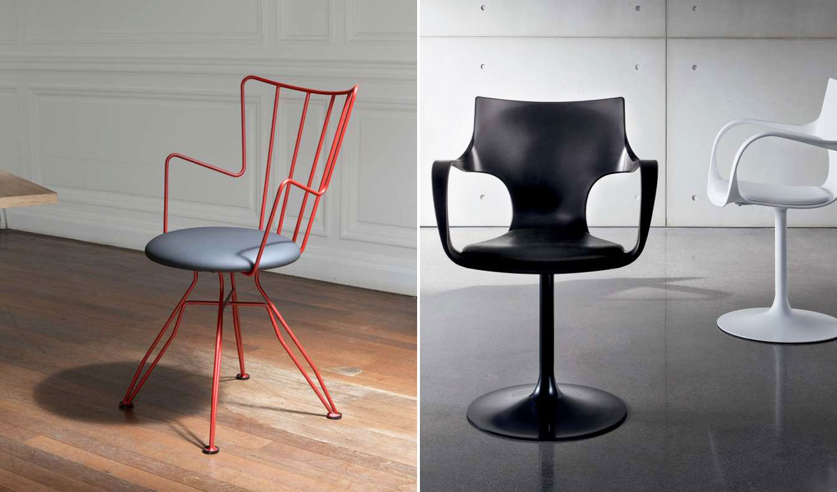 La chaise design pour une chambre moderne