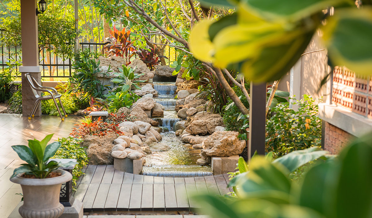 Idée déco jardin de ville : jardin japonais