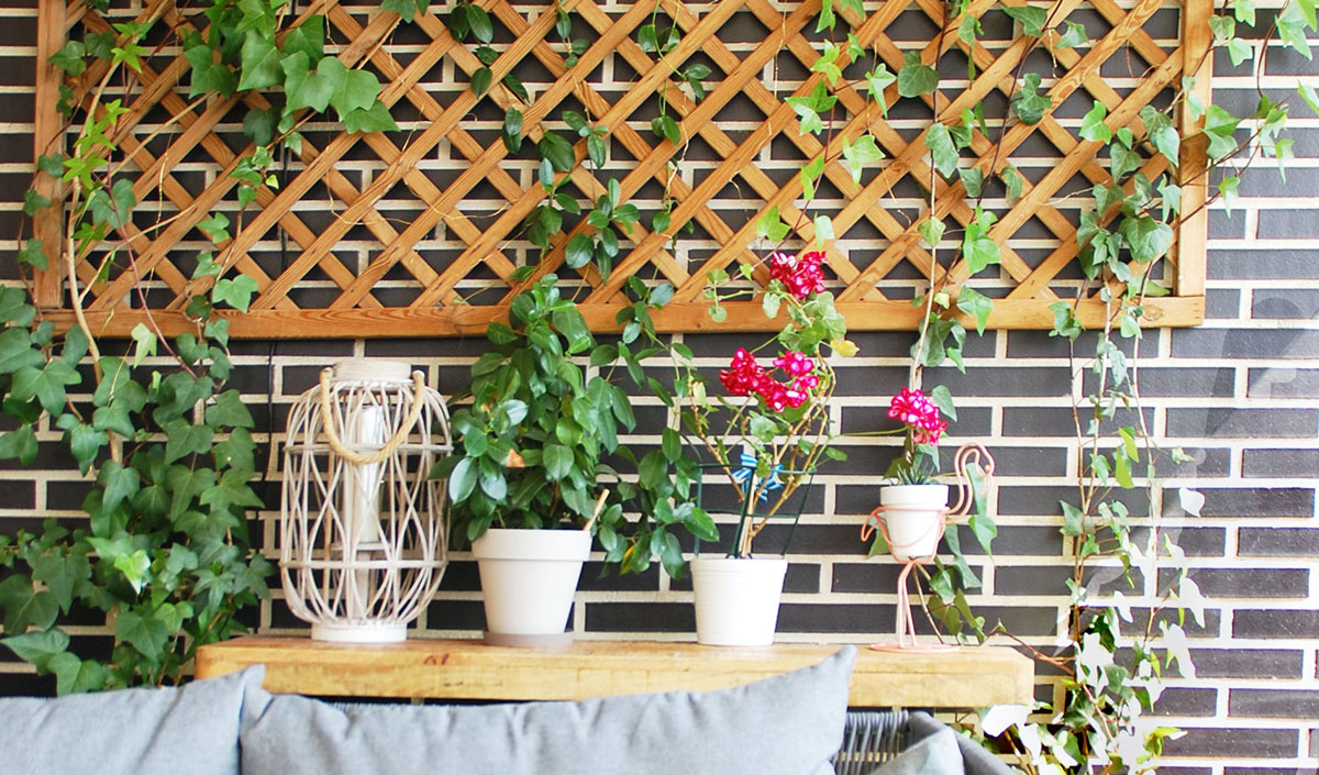 Aménager une terrasse : ne pas décorer les murs !