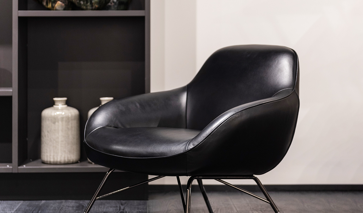 Fauteuil imitation cuir