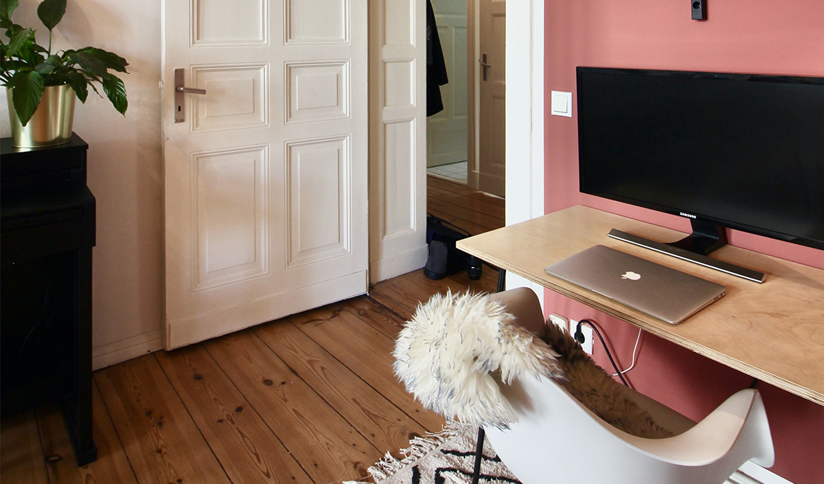 Comment délimiter un coin bureau dans une chambre ?