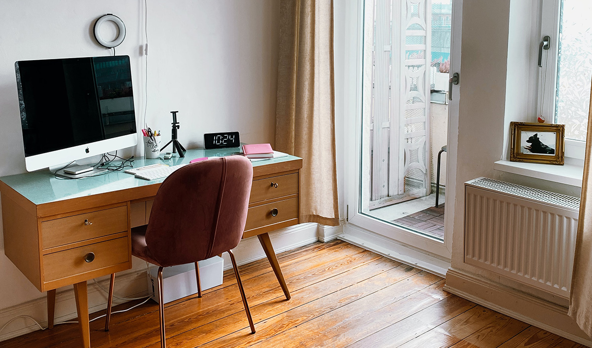 Aménager un bureau dans la déco du salon