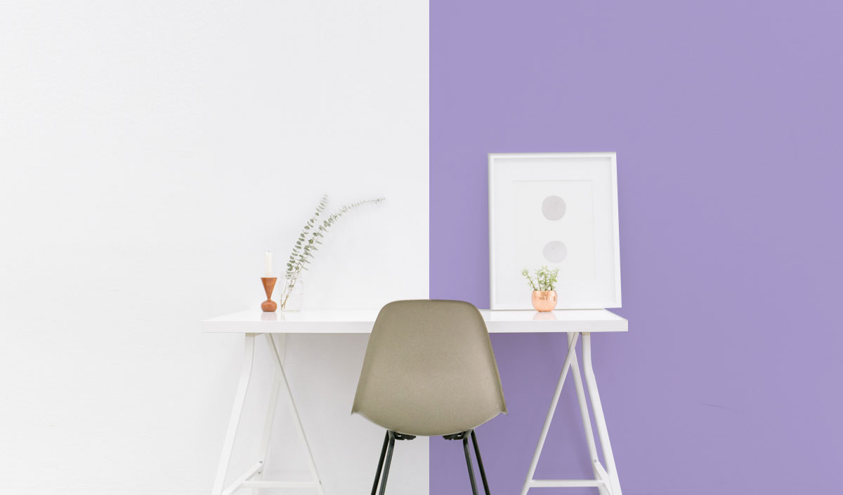 Bureau couleur lavande : l'esprit de Provence directement dans votre espace de travail