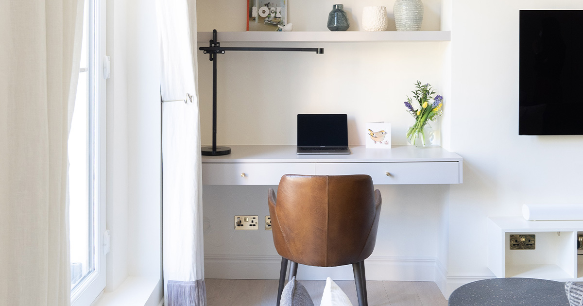 Comment aménager un bureau dans un petit espace ? 4 Pieds déco