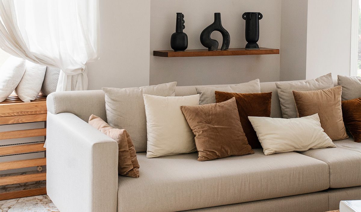 Comment décorer un canapé avec des coussins ? – Blog BUT