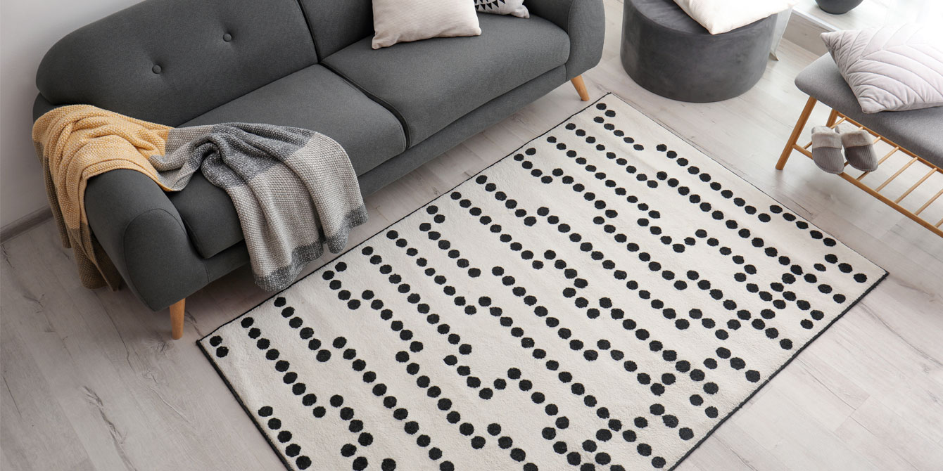 Jeux de Tapis Gris 6 Pièces