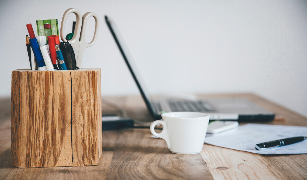 Quelques accessoires pour avoir un bureau bien rangé