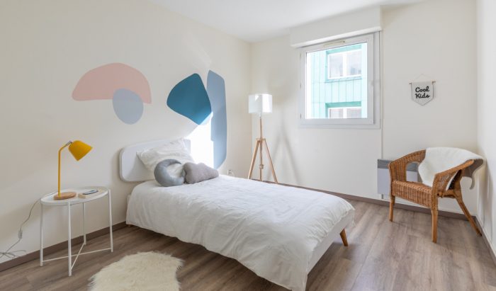 Exemple home staging pour une chambre d'enfant