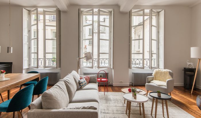 Avant/après d'un home staging dans le salon