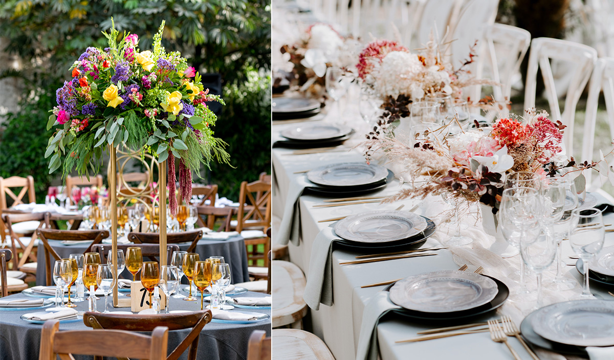 Décoration table de mariage 