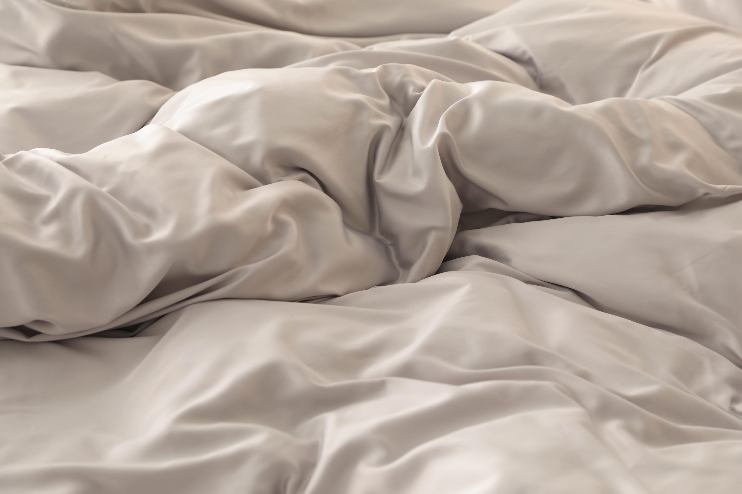 Le linge de lit en soie