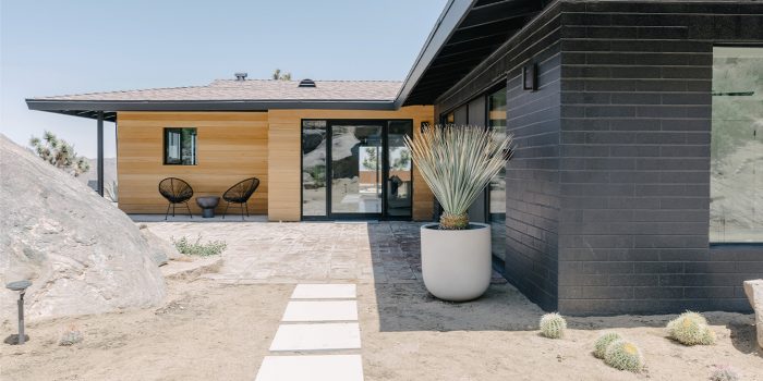 Visite déco : une villa minimaliste à Joshua tree en Caifornie