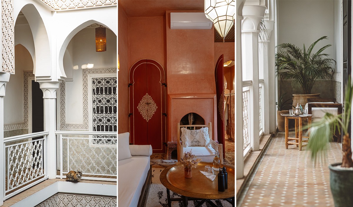 Visite déco du Riad Yasmine à Marrakech