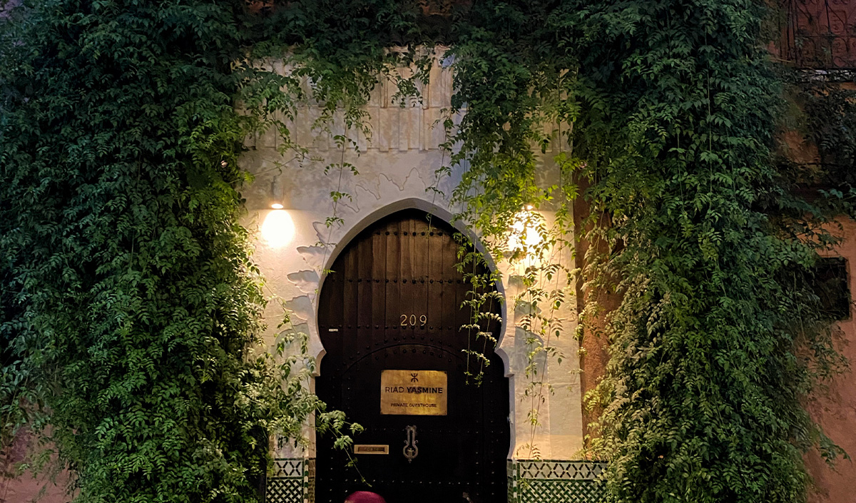 Découverte déco du Riad Yasmine dans la médina marocaine à Marrakech