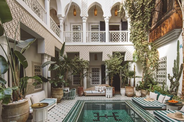 Visite déco : le fabuleux Riad Yasmine à Marrakech au Maroc