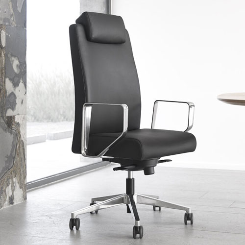 Fauteuil de direction en cuir pour le bureau