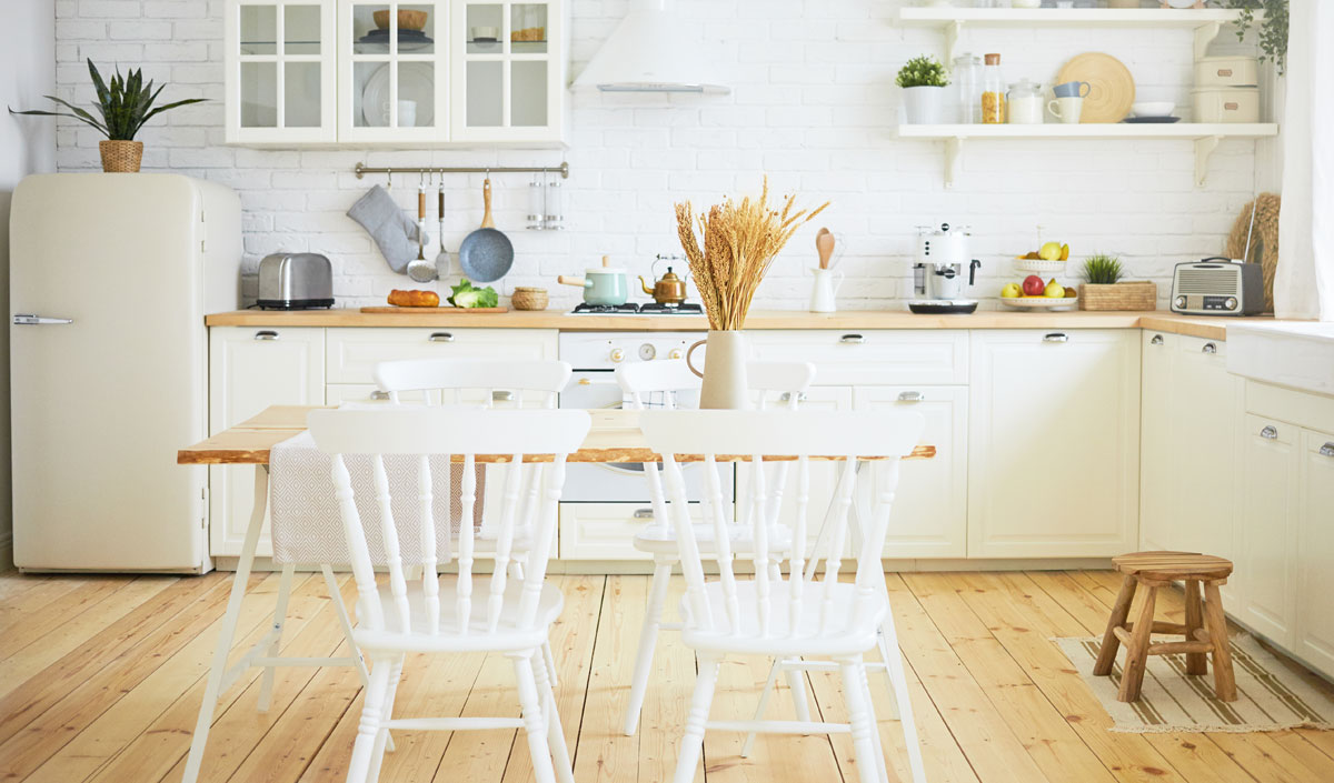 Les différents types de pieds pour les chaises de cuisine