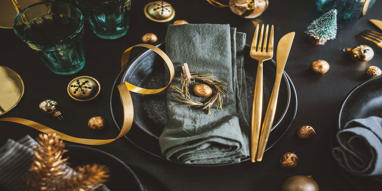 De la belle vaisselle de Noël pour mettre les petits plats dans les grands