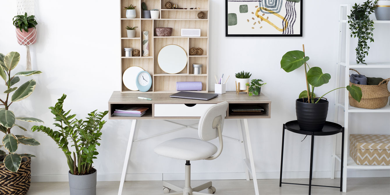 Aménager un petit bureau : 1 problème, 6 solutions !