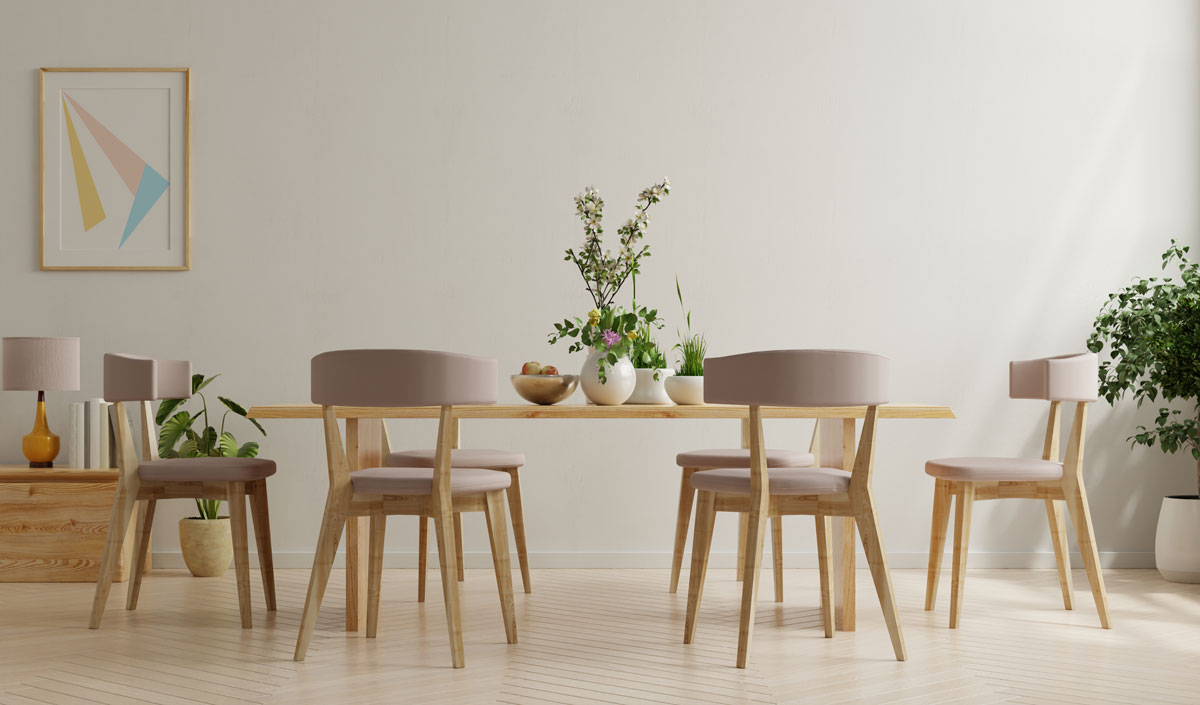 Accompagnez votre table à manger avec des chaises scandinaves aux lignes épurées