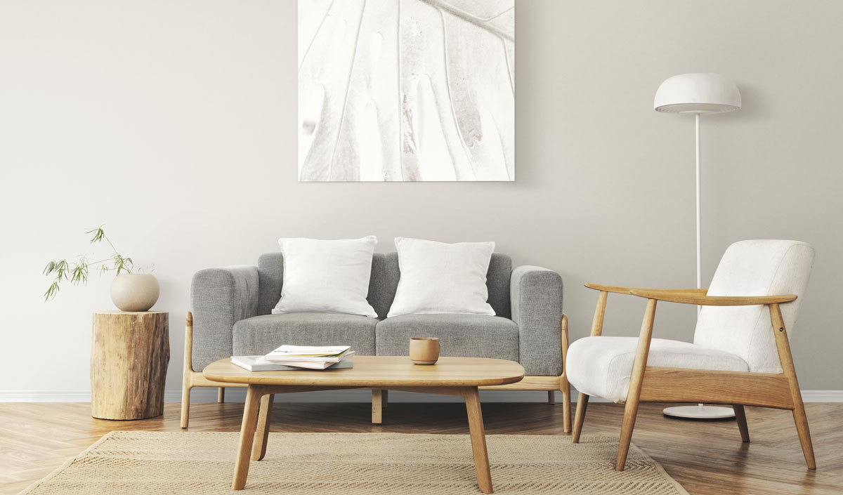 Les couleurs naturelles à adopter pour un salon scandinave authentique