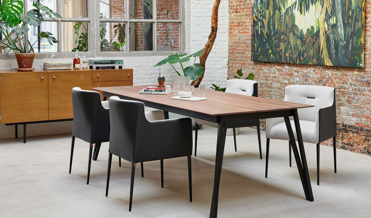 Les distances à respecter pour faciliter la circulation autour de la table