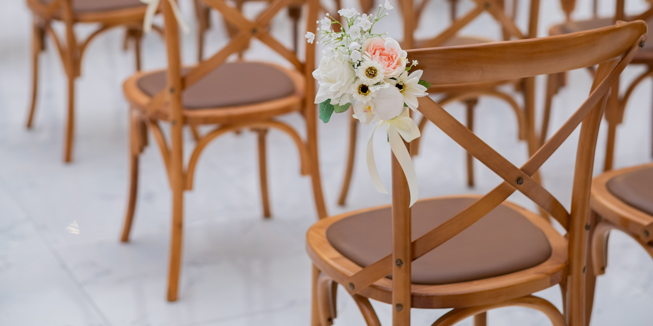 Quelles chaises choisir pour un mariage ?