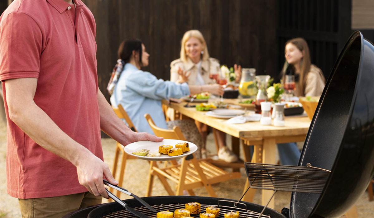 Quel aménagement de jardin autour du barbecue ?