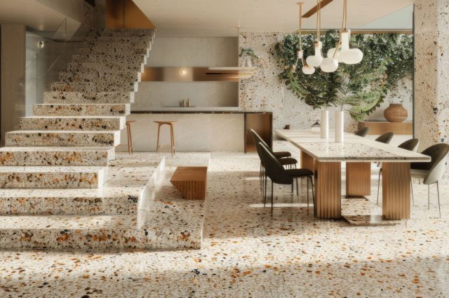 Le terrazzo : une tendance déco minérale, graphique et colorée