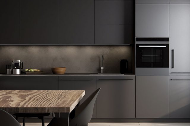 Cuisine gris anthracite : quelle couleur aux murs ?