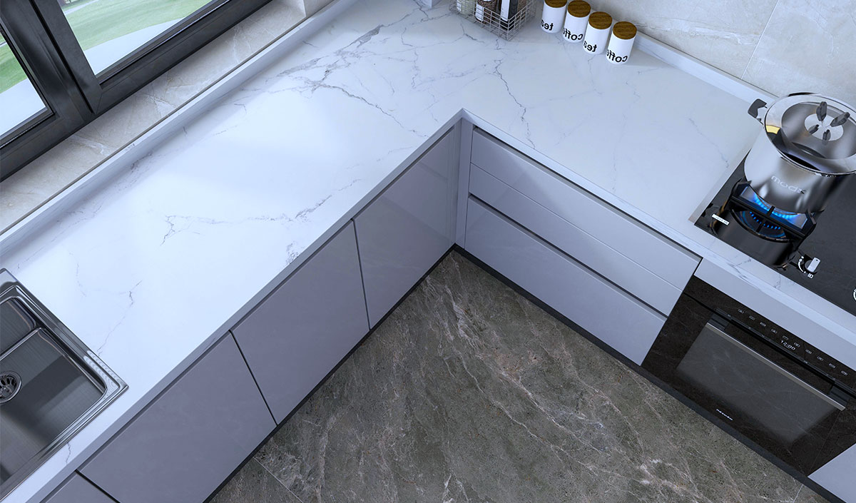 La céramique pour un plan de travail facile à vivre