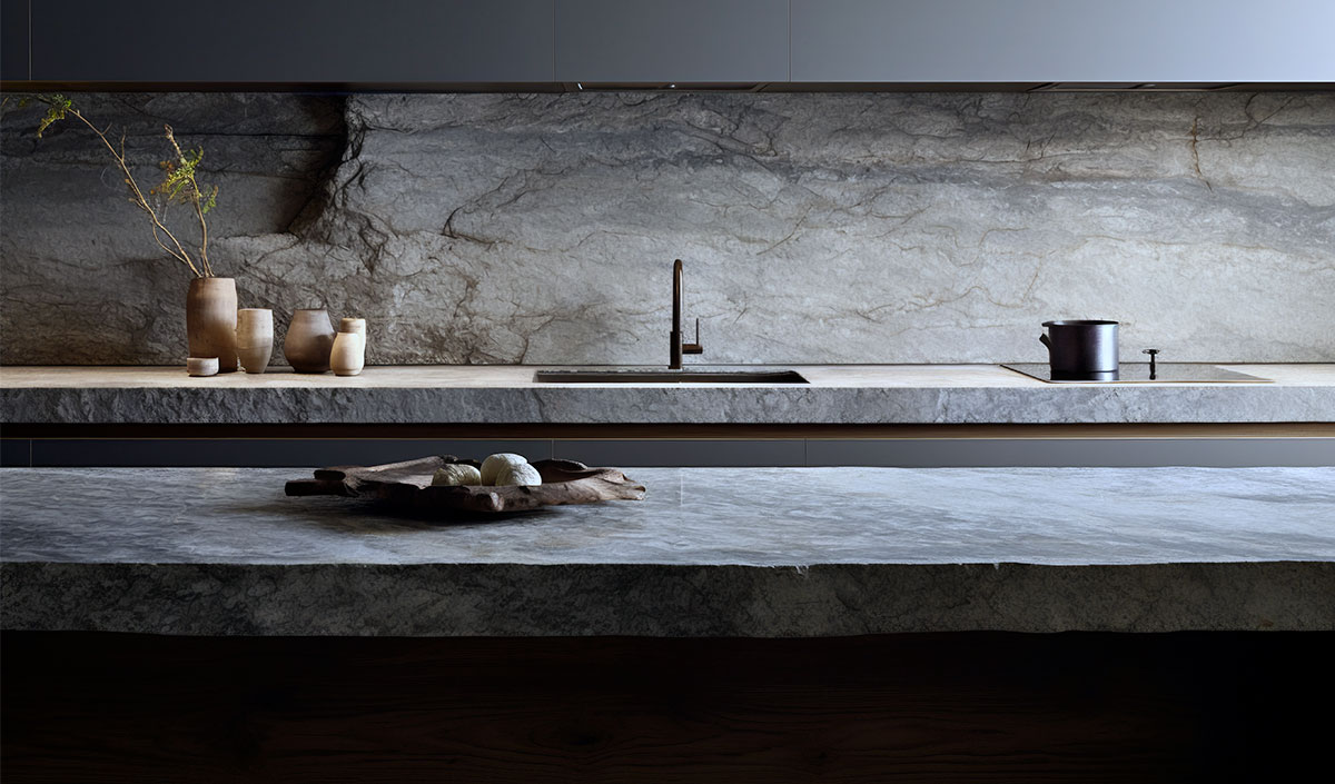 Le granit : pour une cuisine résistante à la touche minérale