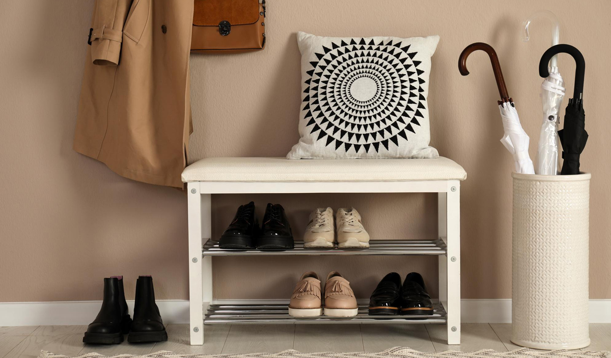Le meuble à chaussures : pour une entrée bien rangée