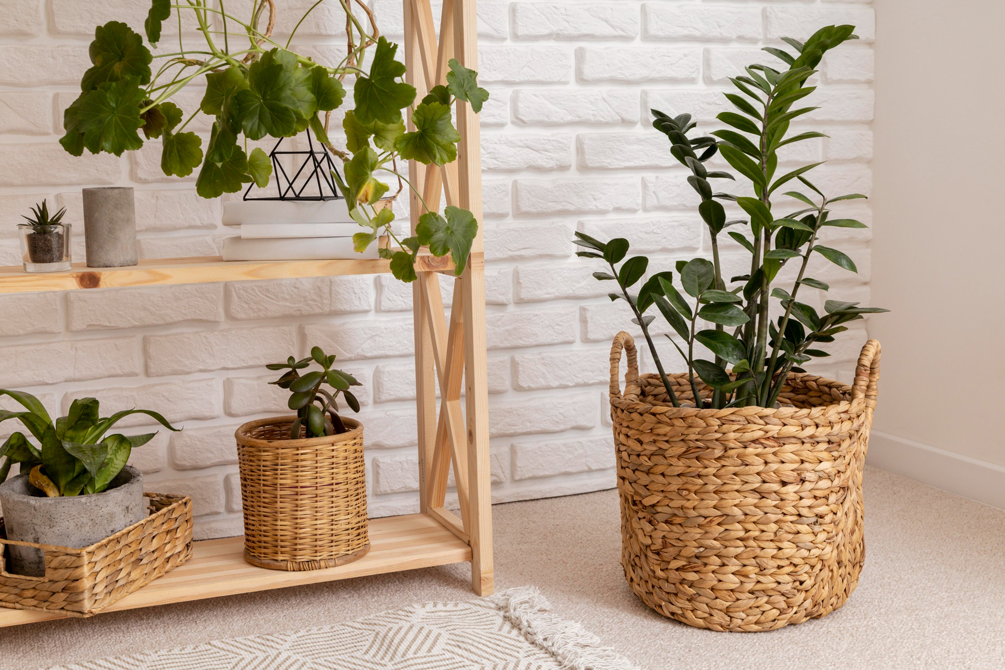 Les plantes vertes : pour une touche naturelle dès l'entrée