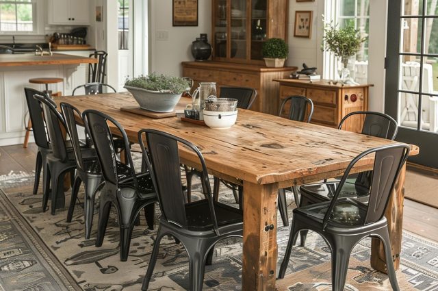 Comment relooker une salle à manger rustique ?