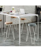 Tabouret en métal hauteur 65 cm