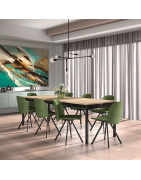 Table rectangulaire de salle à manger