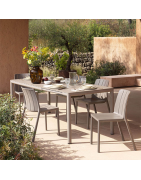 Table de jardin extensible