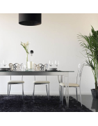 Table rectangulaire en fer forgé