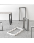 Pieds de table en métal